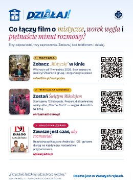 Podgląd ulotki jednostronnej